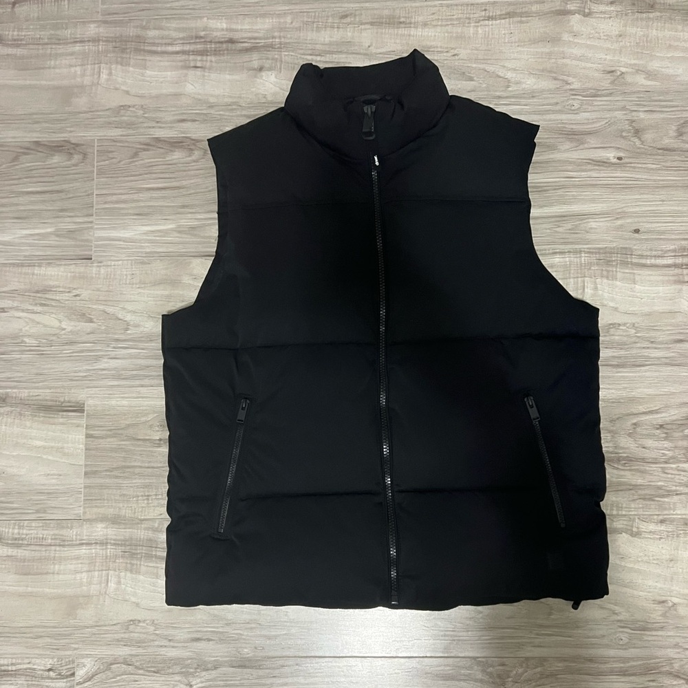 Zara Charcoal Quilted Vest